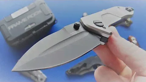 МОЩЬ и БРУТАЛЬНОСТЬ, нож Extrema Ratio Frame Rock