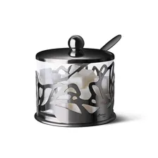 Сахарница с ложкой Apollo Genio Cite Black Onyx