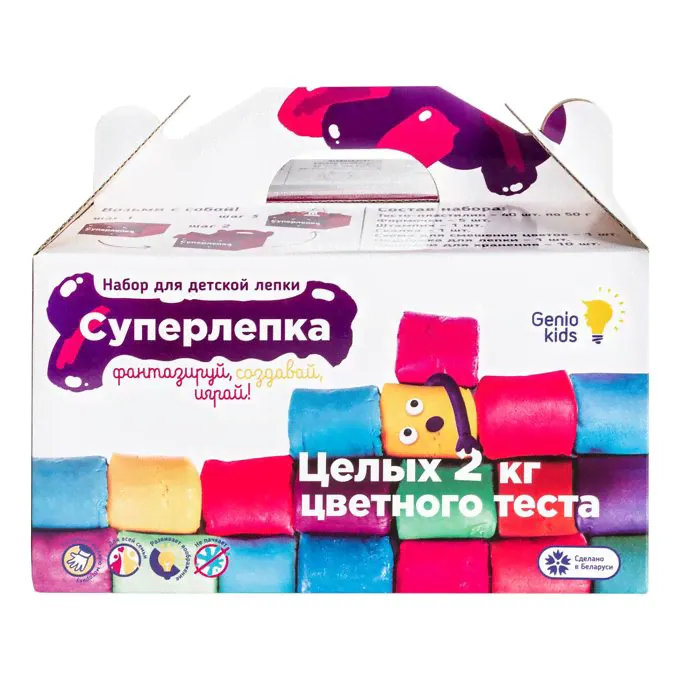 Набор для лепки Genio Kids Суперлепка